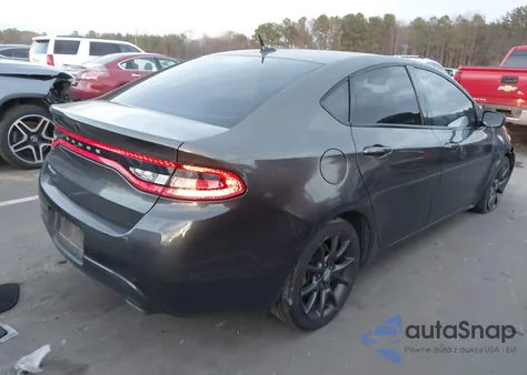 2015 Dodge Dart Sxt из США, поврежденный, VIN 1C3CDFBB0FD301750